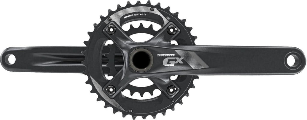 SRAM Crank GX 1000 GXP 10sp 170 Black All Mountain Guard 36-22 (GXP Cups Not Inc