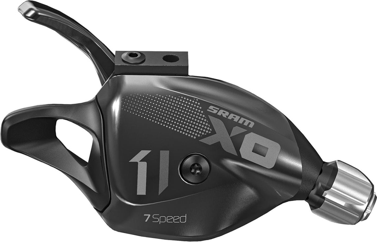 Shifter X01DH Trigger 7-Speed Rear in Discrete Clamp Black A2