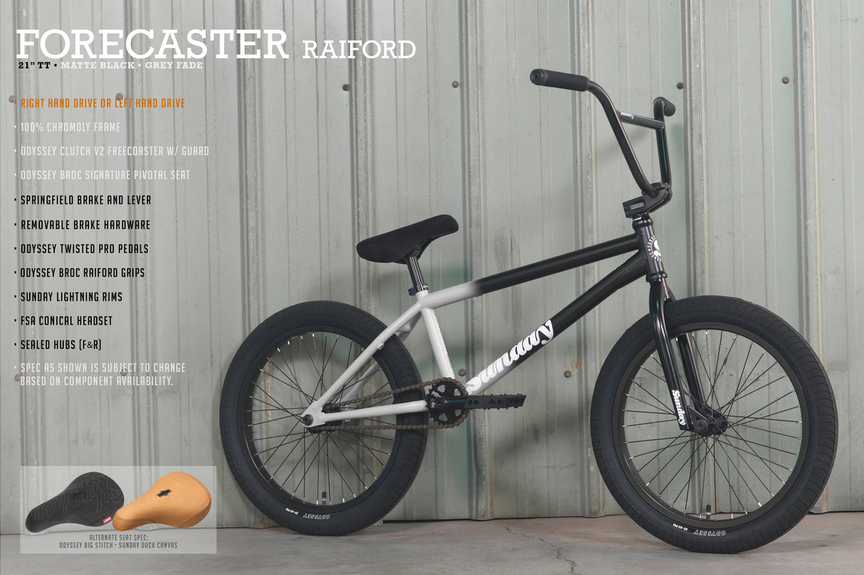 Sunday Forecaster Broc Raiford Signature BMX Bike | RideHub