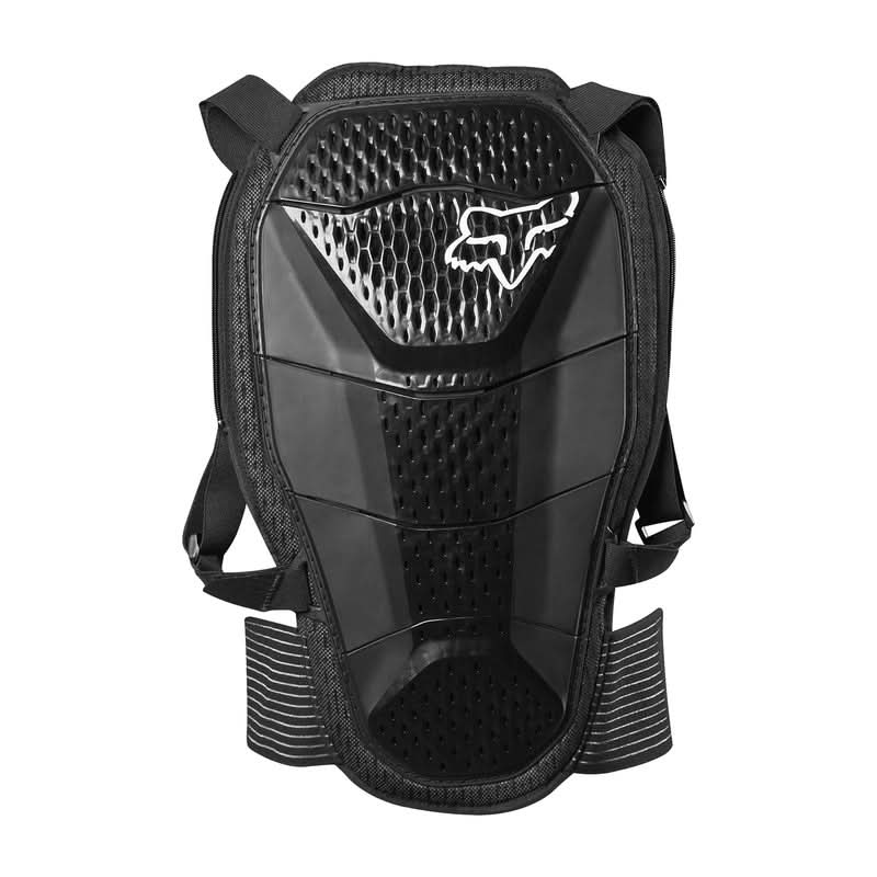 Fox Titan Sport Black T-Shirt with Protectors