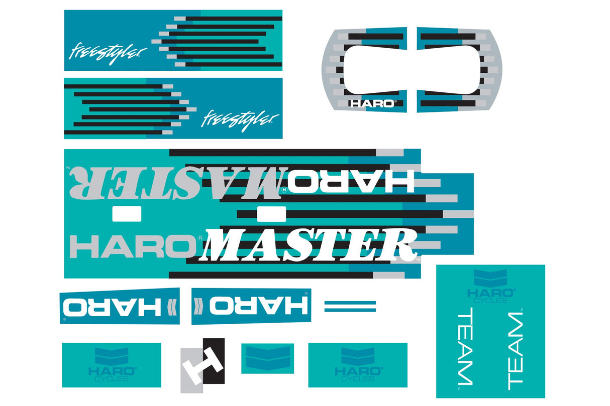 1988 Decals Master Turq/Mint
