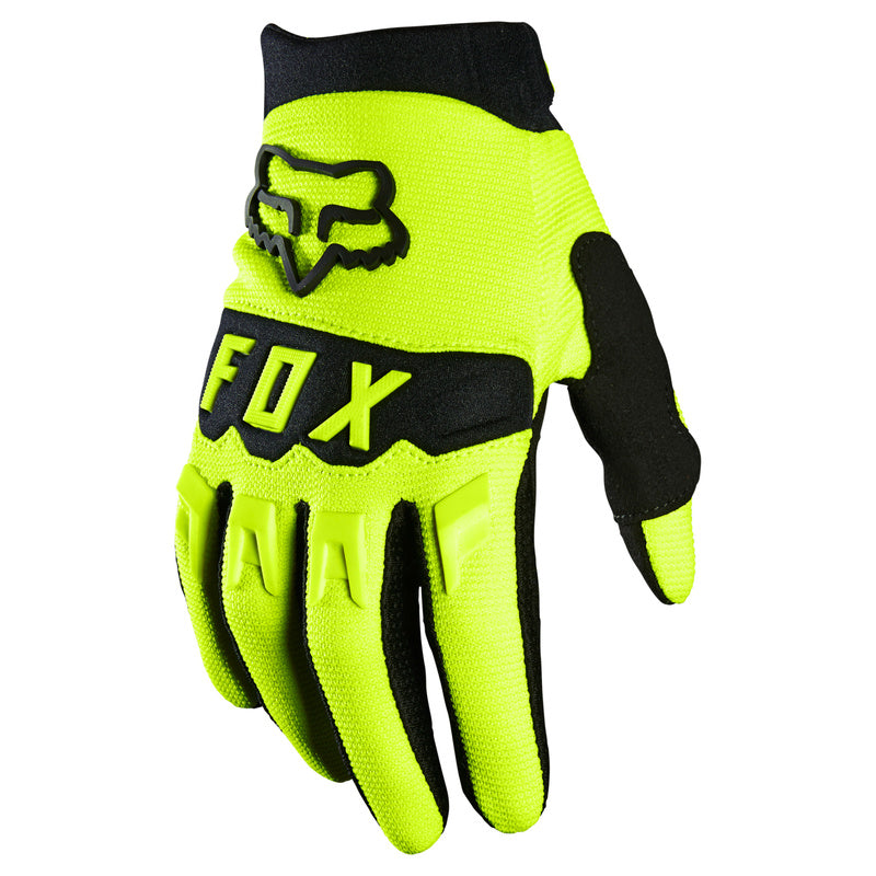 Fox Junior Dirtpaw Yellow Gloves