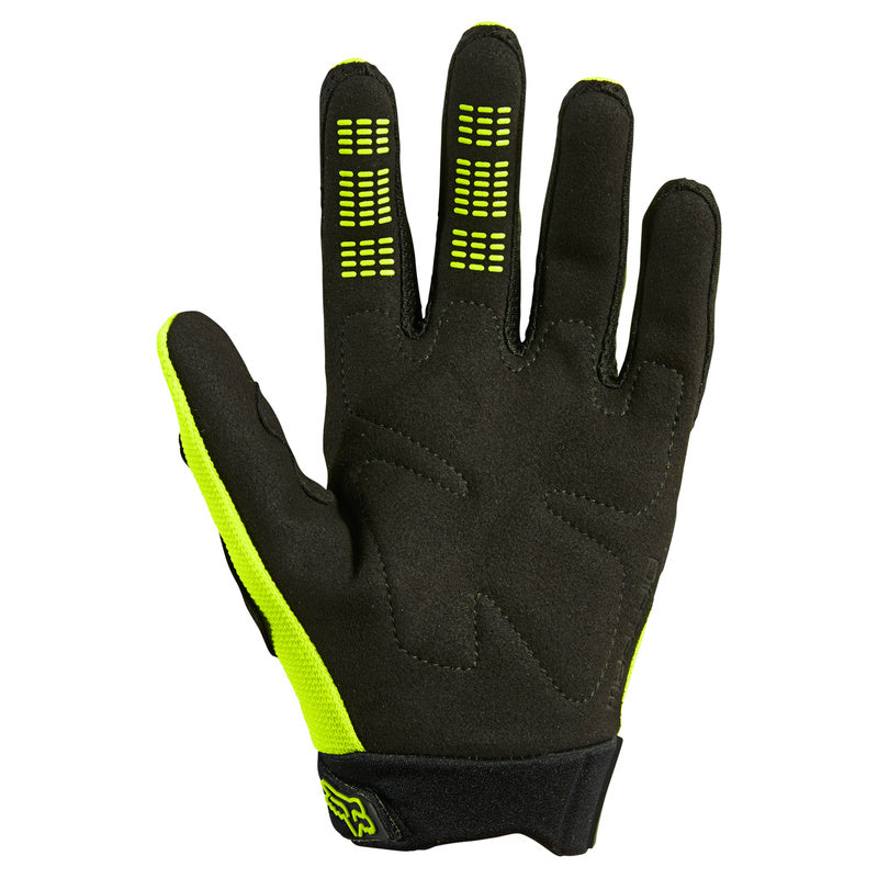 Fox Junior Dirtpaw Yellow Gloves