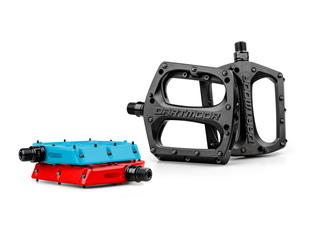 Dartmoor Drift Nylon Platform Pedals with Metal Pins | RideHub