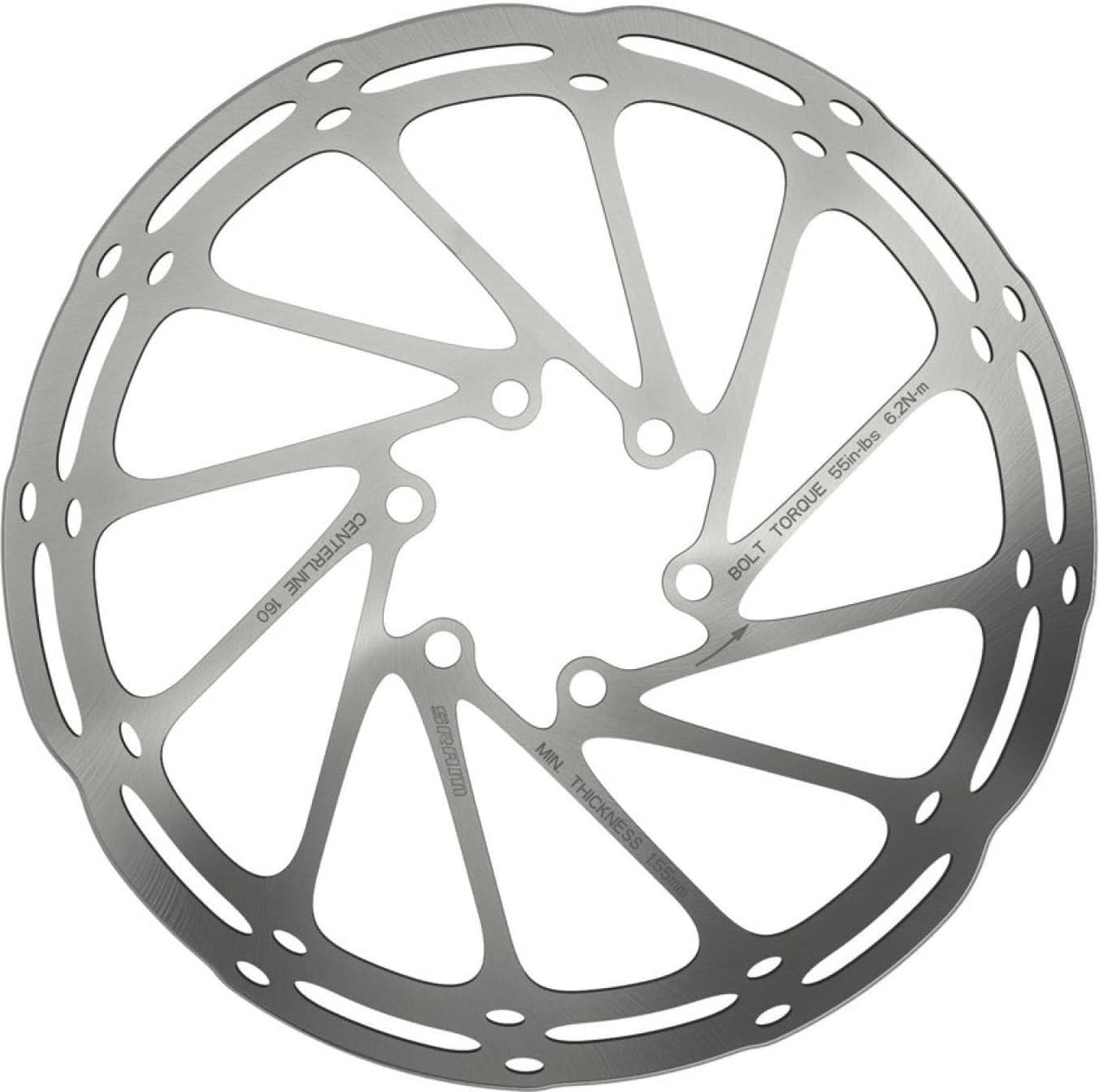 Centerline 140mm Rounded Rotor