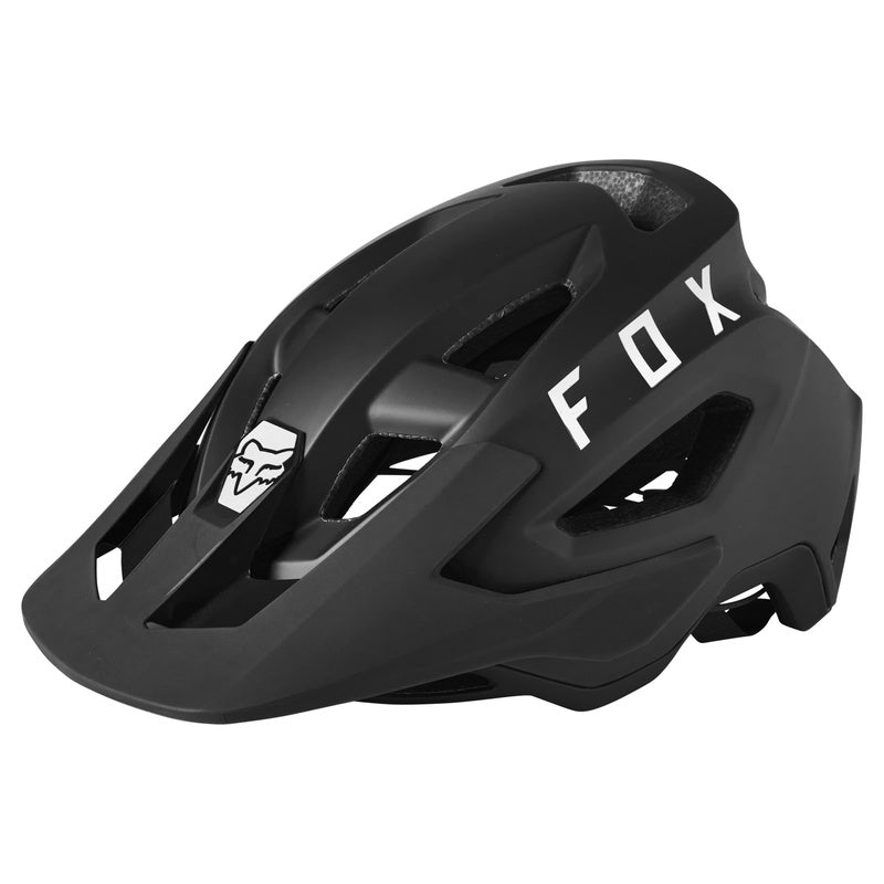 Fox Speedframe Black Bike Helmet