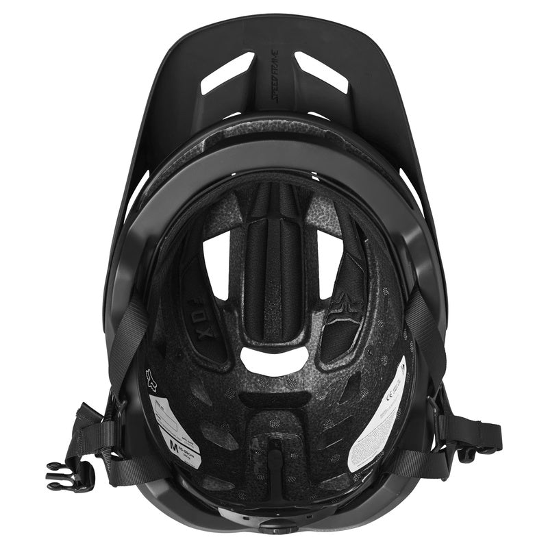 Fox Speedframe Black Bike Helmet