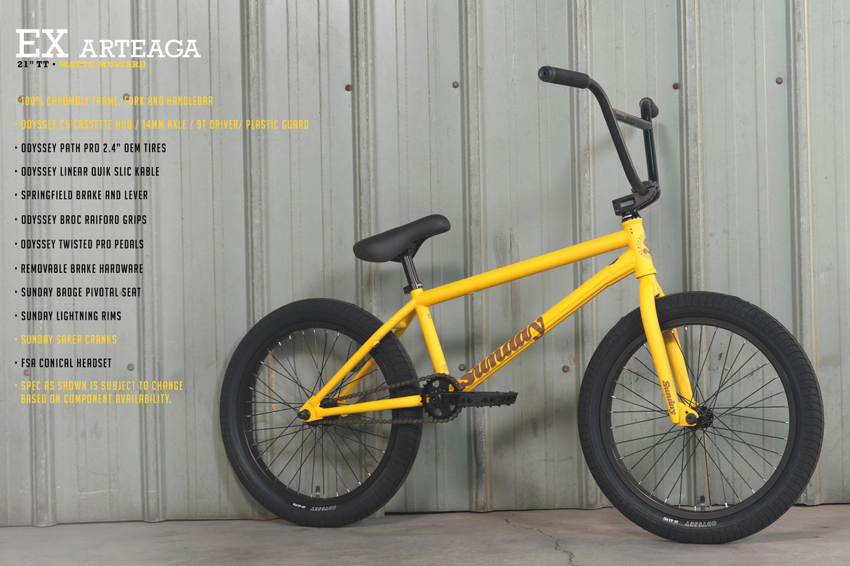 Sunday EX Julian Arteaga Signature BMX Bike | RideHub