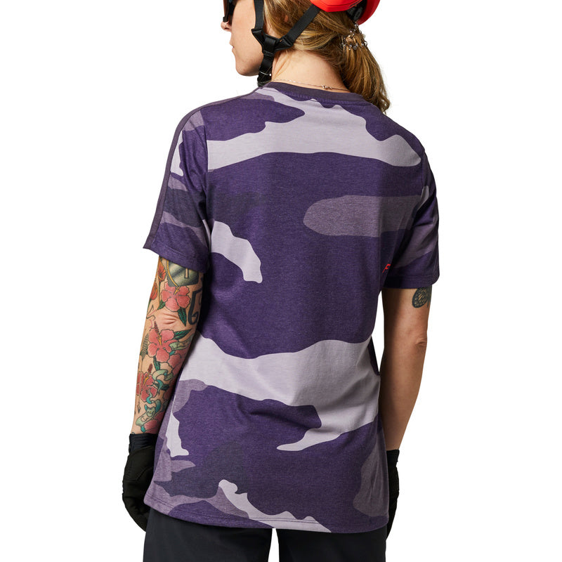 Fox Lady Ranger Dr Dark Purple Cycling Jersey | RideHub