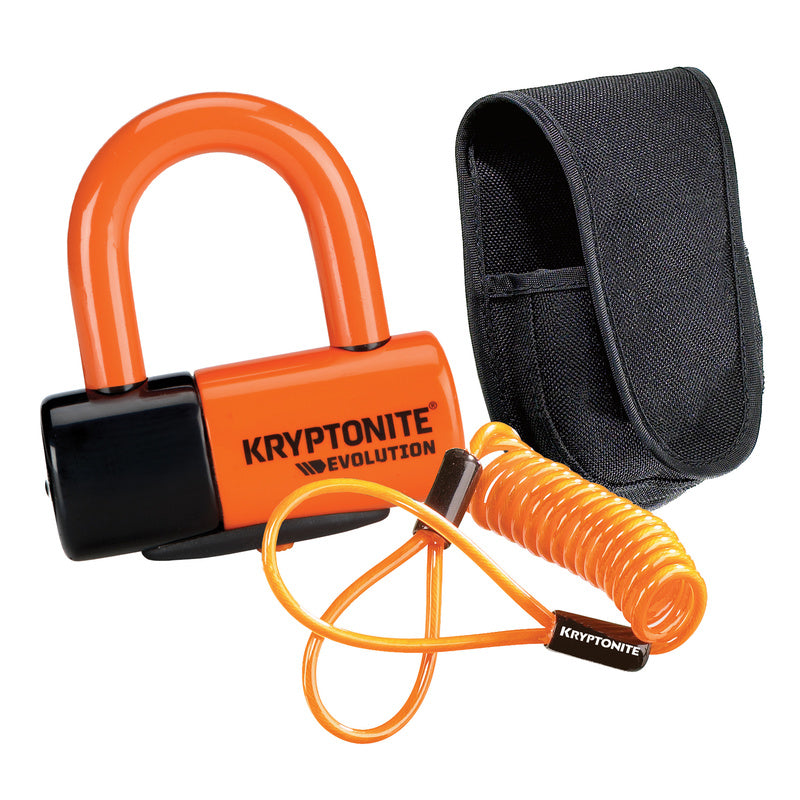 Kryptonite Evolution Disc Lock Premium Pack Orange