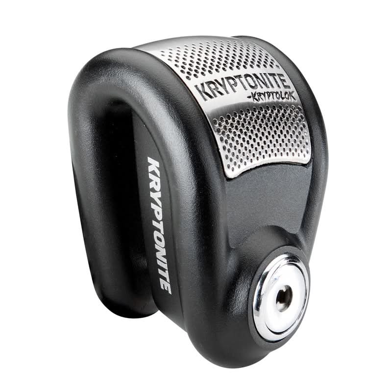 Kryptonite Alarm Disc Brake Lock Kryptolok Alarm Disc Lock Black/Silver 6mm