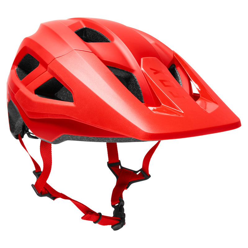 Fox Junior Mainframe Flo Red Bike Helmet