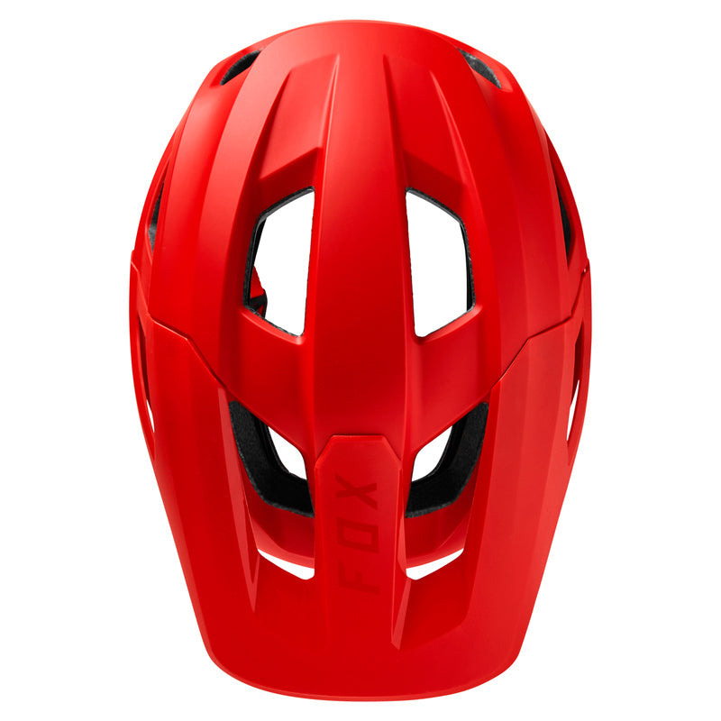 Fox Junior Mainframe Flo Red Bike Helmet