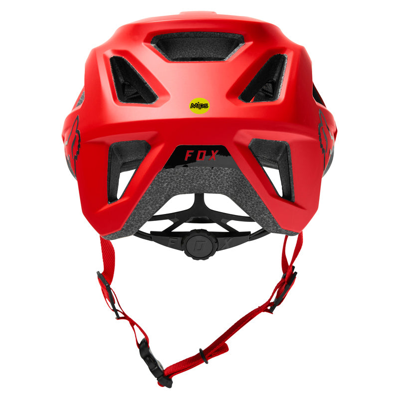 Fox Junior Mainframe Flo Red Bike Helmet