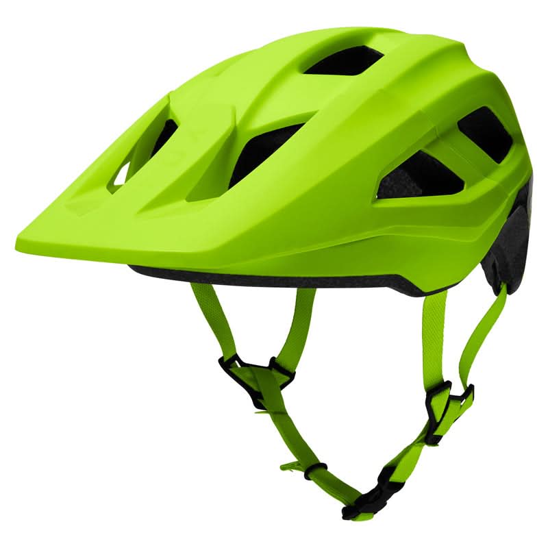 Fox Junior Mainframe Flo Yellow Bike Helmet