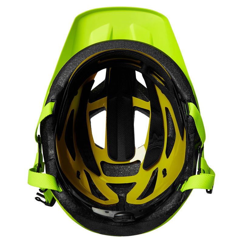 Fox Junior Mainframe Flo Yellow Bike Helmet