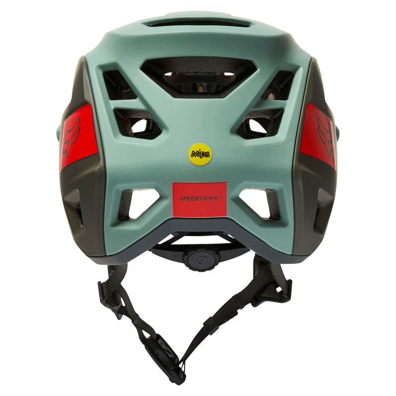 Fox Speedframe Pro Blocked Eucalyptus Bike Helmet