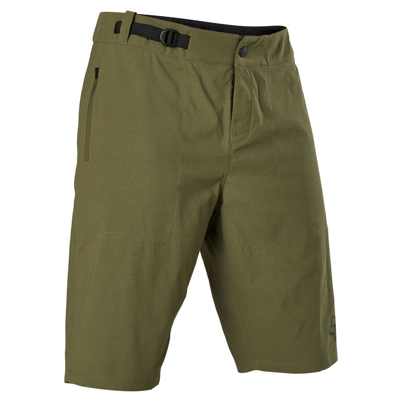 Fox Ranger Liner Olive Green Cycling Shorts | RideHub
