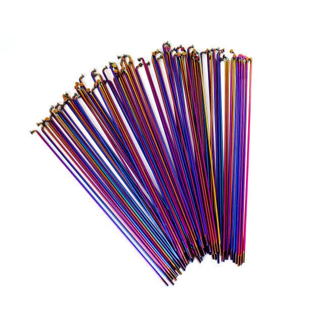 Total BMX Double Butted Rainbow Spokes | RideHub