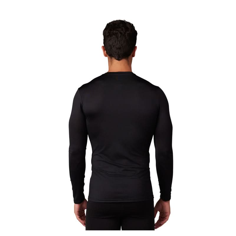 Fox Tecbase Black Long Sleeve T-Shirt | RideHub