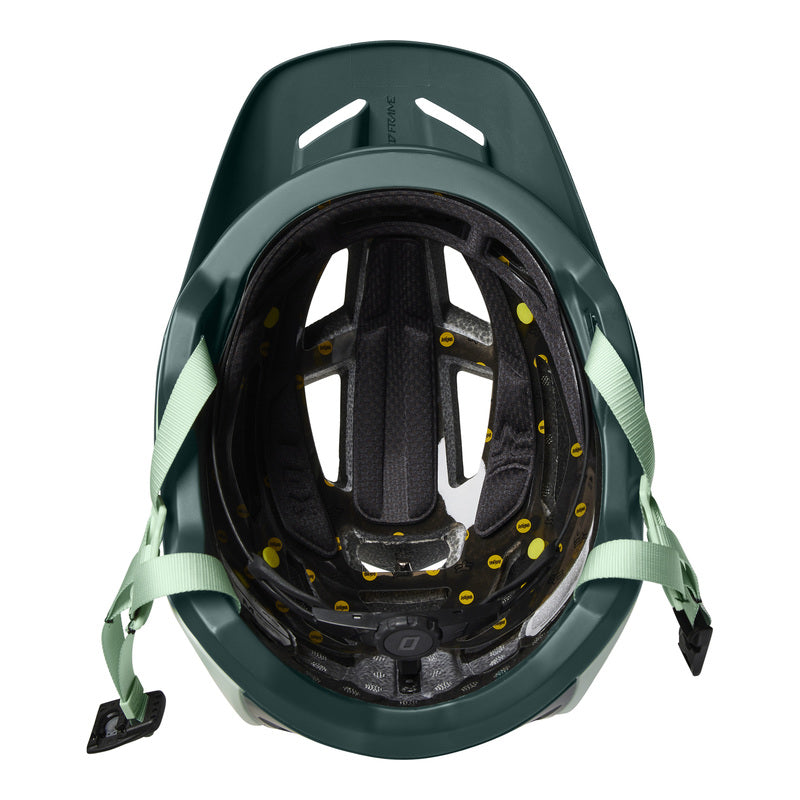 Fox Speedframe Pro Blocked Sea Foam Bike Helmet