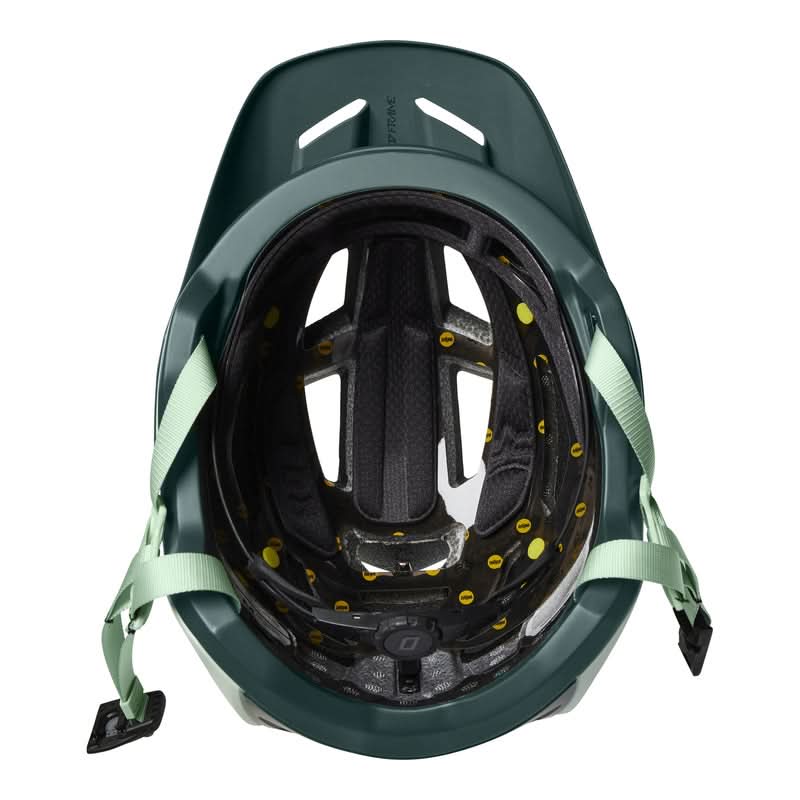 Fox Speedframe Pro Blocked Sea Foam Bike Helmet