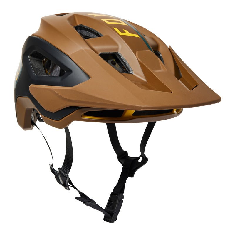 Fox Speedframe Pro Blocked Nutmeg Bike Helmet