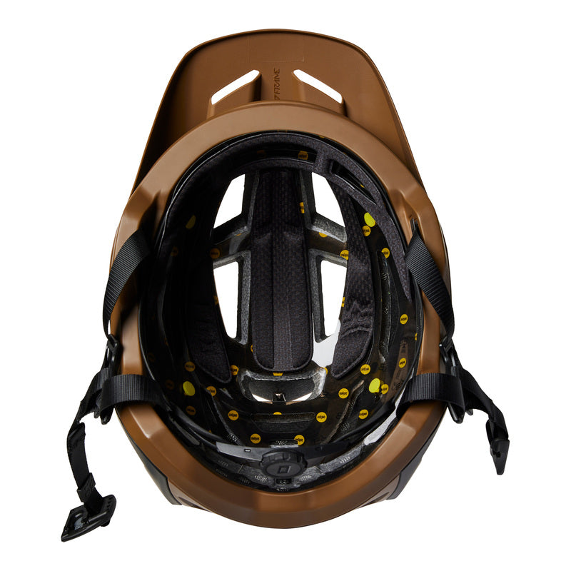 Fox Speedframe Pro Blocked Nutmeg Bike Helmet