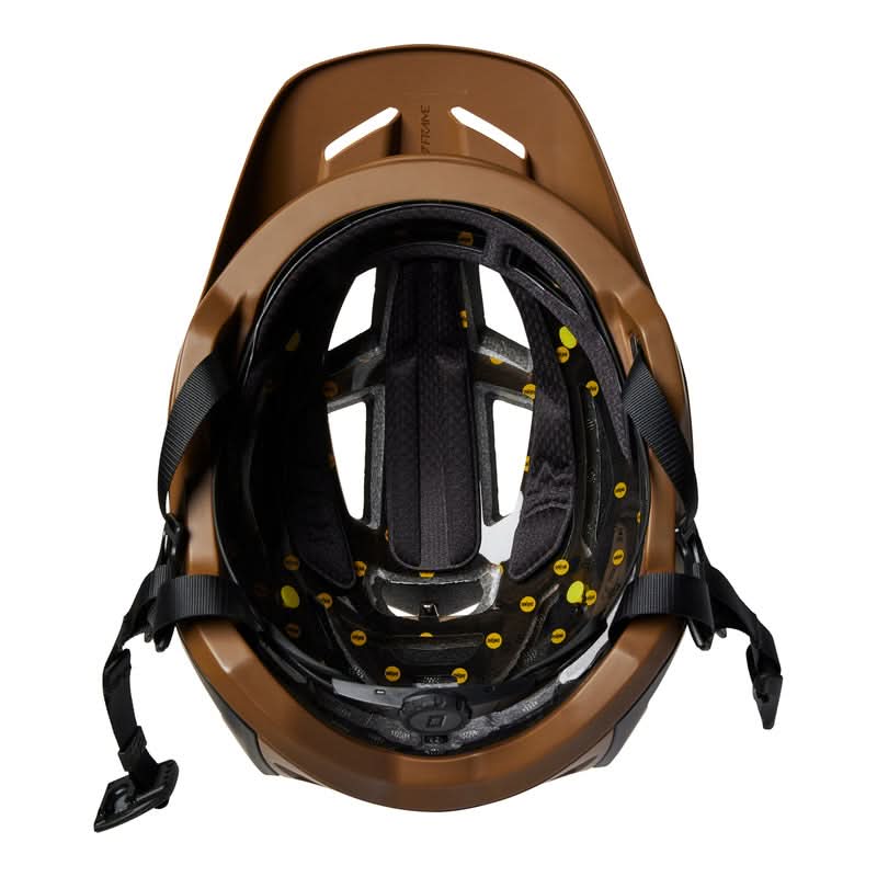 Fox Speedframe Pro Blocked Nutmeg Bike Helmet