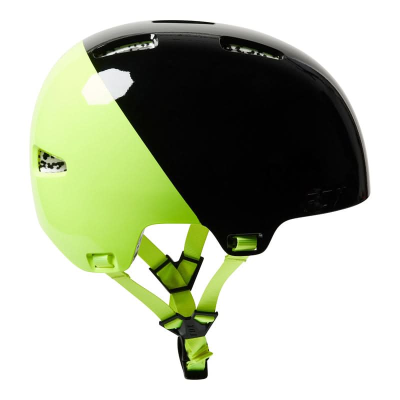 Fox Flight Pro Prpus Bike Helmet Black/Yellow