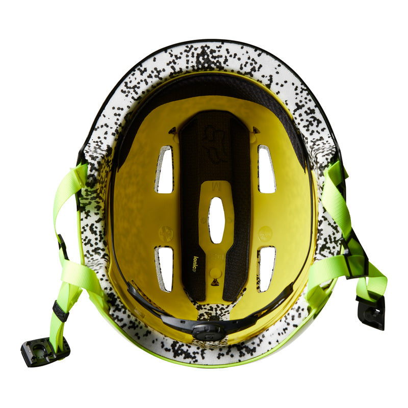 Fox Flight Pro Prpus Bike Helmet Black/Yellow