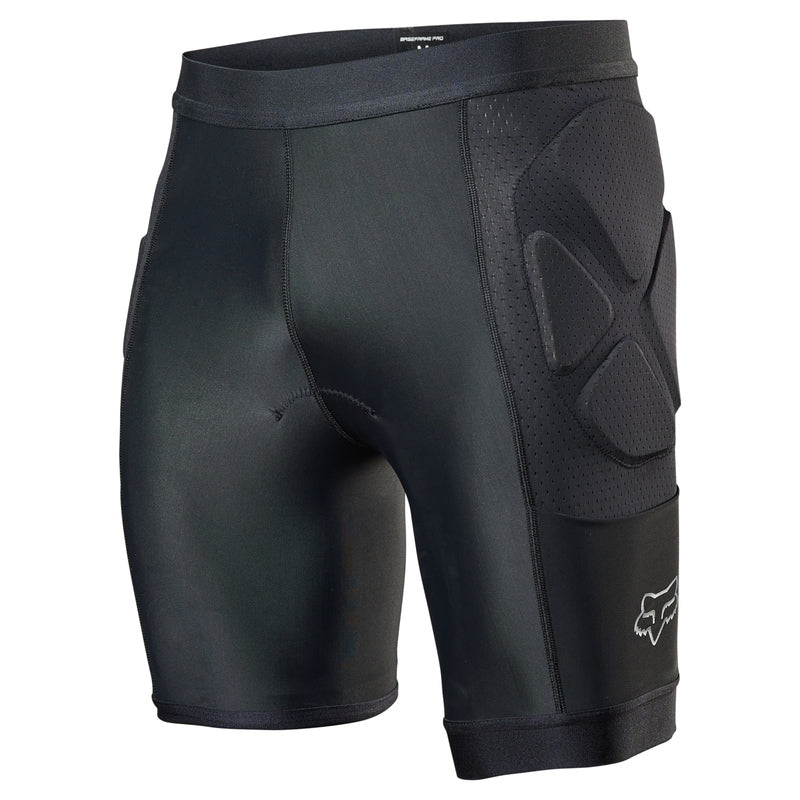 Fox Baseframe Black Pad Shorts