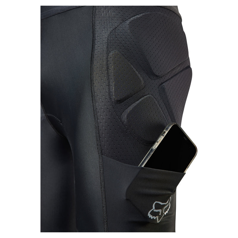 Fox Baseframe Black Pad Shorts