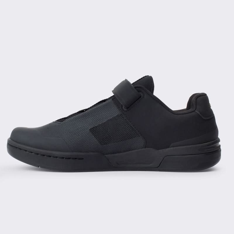 Crankbrothers Stamp Boa Black/Gold Shoes - Black Outsole