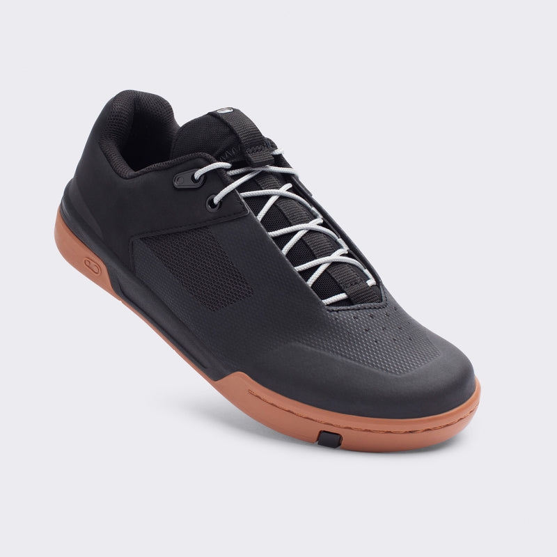 Crankbrothers Stamp Lace Black/Silver Shoes - Gum Outsole