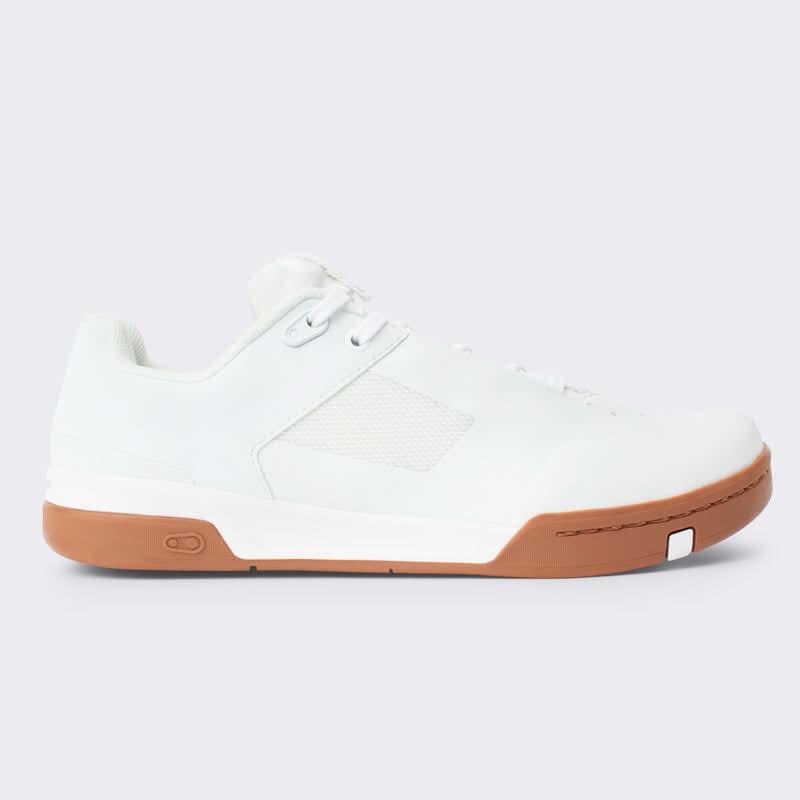 Crankbrothers Stamp Lace White/White Shoes - Gum Outsole