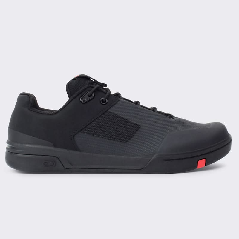 Crankbrothers Stamp Lace Black/Red Shoes - Black Outsole