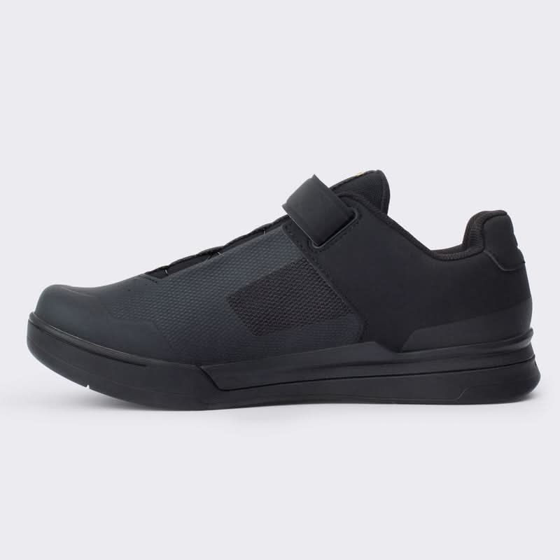 Crankbrothers Mallet Boa Black/Gold Shoes - Black Outsole