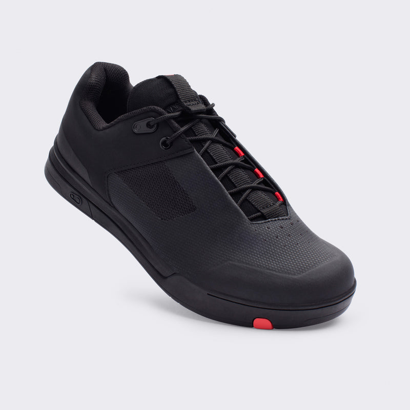 Crankbrothers Mallet Lace Black/Red Shoes - Black Outsole
