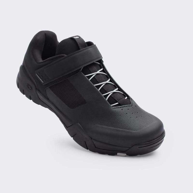 Crankbrothers Mallet E Speedlace Black/Silver - Black Outsole shoes