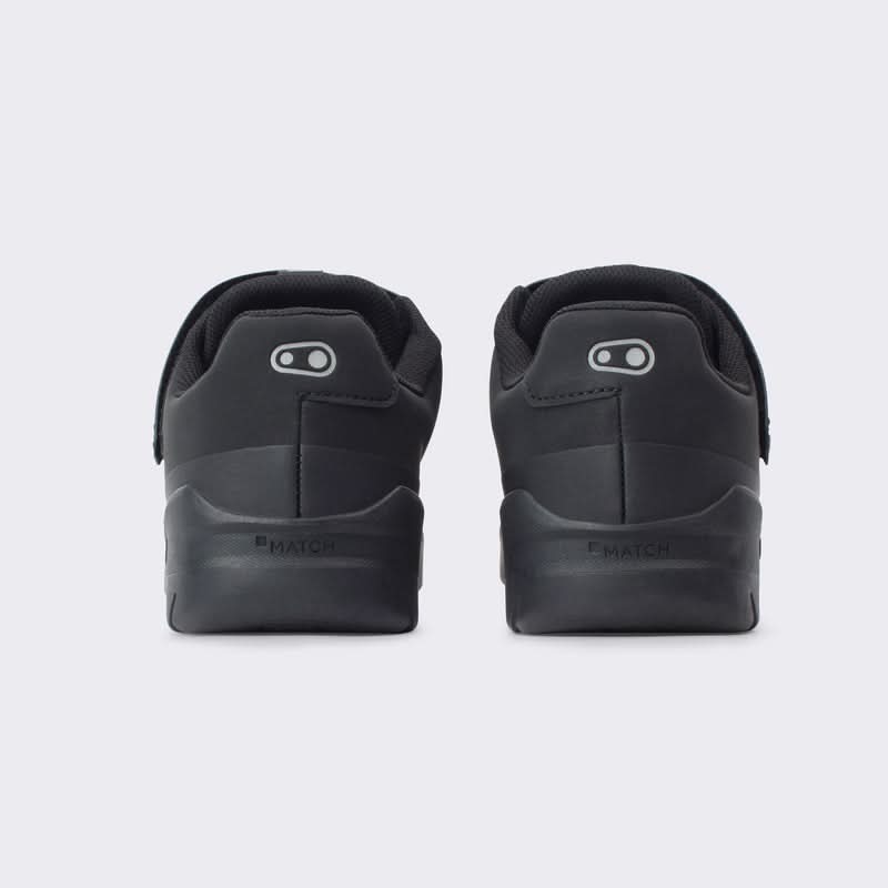 Crankbrothers Mallet E Speedlace Black/Silver - Black Outsole shoes