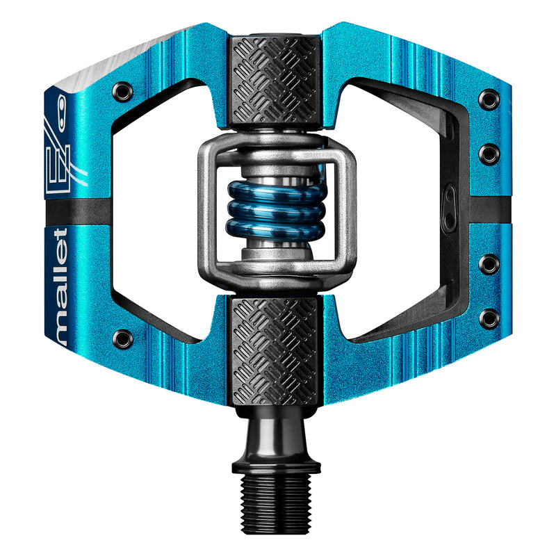 Crankbrothers Mallet E Electric Blue/Blue Bicycle Pedals