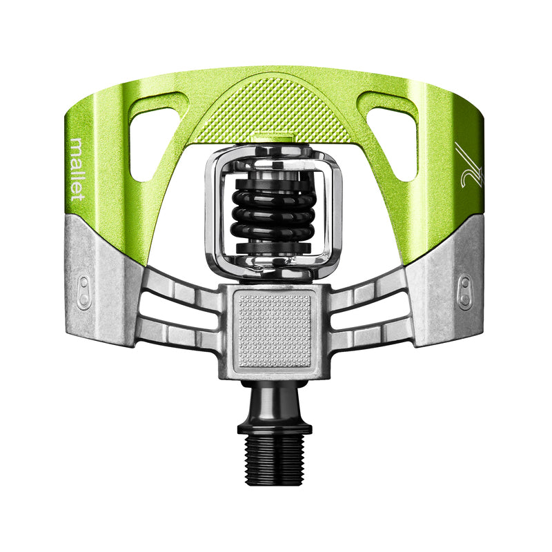 Crankbrothers Mallet 2 Raw Green/Black Bicycle Pedals