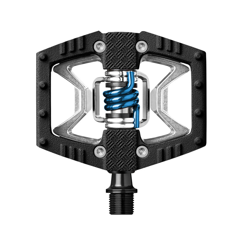 Crankbrothers Double Shot 2 Bicycle Pedals Black/Silver/Blue