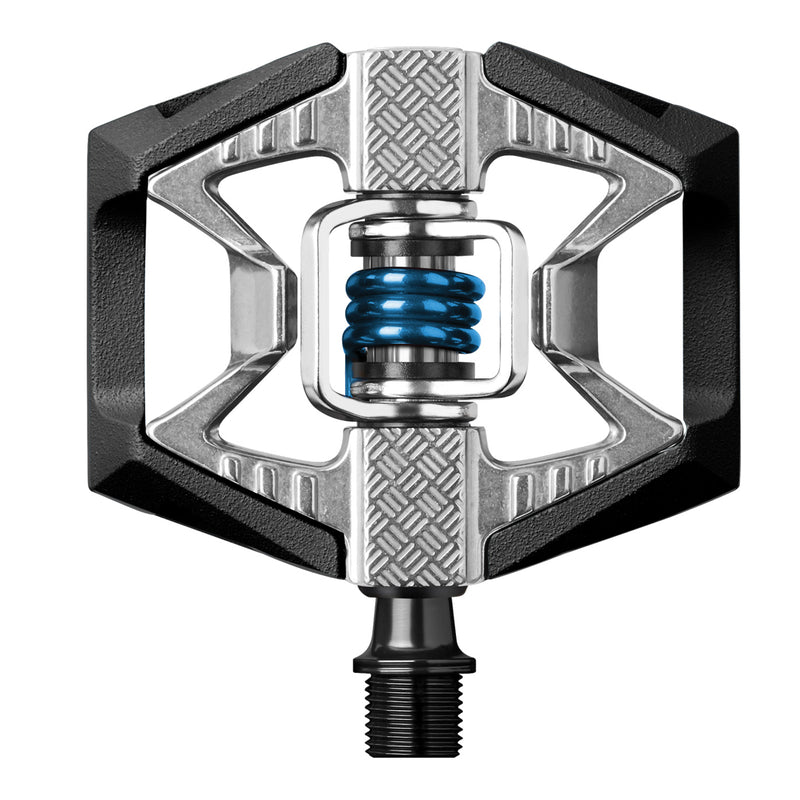Crankbrothers Double Shot 2 Bicycle Pedals Black/Silver/Blue