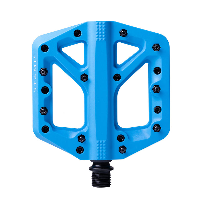Crankbrothers Stamp 1 Small Blue Bicycle Pedals