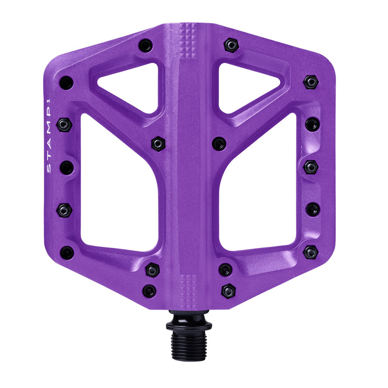 Crankbrothers Stamp 1 Large Purple Bicycle Pedals