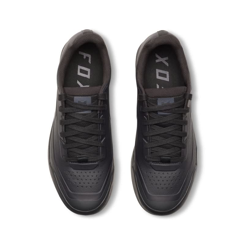 Fox Union Flat Black Shoes