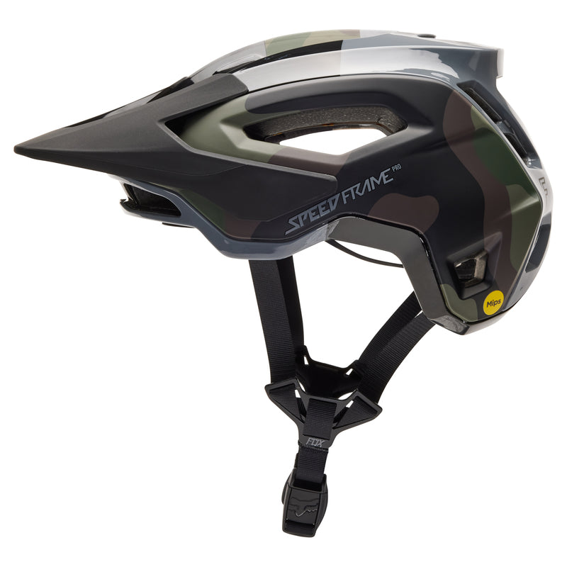 Fox Speedframe Pro Camo Olive Camo Bike Helmet