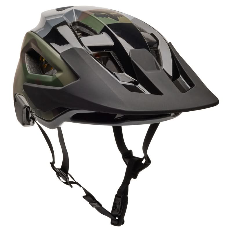 Fox Speedframe Pro Olive Camo Bike Helmet